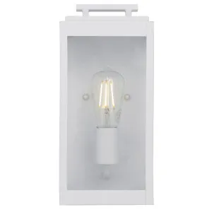 Telbix Truman 1 Light Wall Light White by Telbix, a Outdoor Lighting for sale on Style Sourcebook