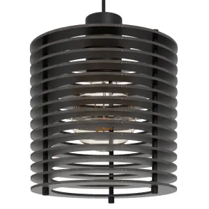 Eglo Segovia 3 Light Pendant Light Black by Eglo, a Pendant Lighting for sale on Style Sourcebook