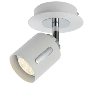 Burton LED Adjustable Wall / Ceiling Spotlight 1 Light by Telbix, a LED Lighting for sale on Style Sourcebook