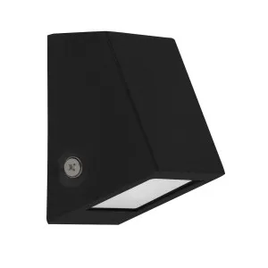 Matte Black Taper 85mm Surface Mounted LED Wall Wedge Light 12V Warm White by Havit, a Outdoor Lighting for sale on Style Sourcebook