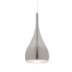 Aero Teardrop Pendant Light Satin Chrome by Cougar, a Pendant Lighting for sale on Style Sourcebook