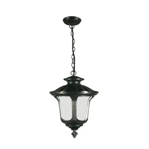 Lode Waterford Antique Black Pendant Light Large Chain by Lode International, a Pendant Lighting for sale on Style Sourcebook