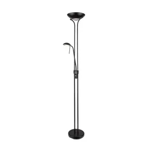 Buckley Mother And Child Dimmable LED Floor Lamp Black by Mercator, a LED Lighting for sale on Style Sourcebook