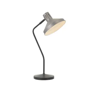 Telbix Trevi Adjustable Table Lamp Small Edison Screw (E14) Matte Nickel by Telbix, a Table & Bedside Lamps for sale on Style Sourcebook