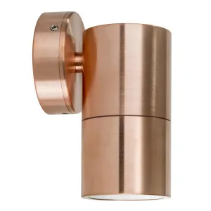 Copper Tivah Exterior IP65 Fixed Pillar LED Light 12V MR16 5W Tri Colour by Havit, a Outdoor Lighting for sale on Style Sourcebook