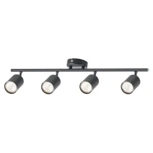 Mercator Travis Black Adjustable LED Bar Light 4 Light by Mercator, a Spotlights for sale on Style Sourcebook