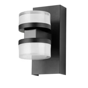 Eglo Romendo 2 Up/Down Tricolour LED Wall Light Black by Eglo, a LED Lighting for sale on Style Sourcebook