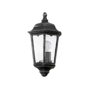 Eglo Navedo Exterior IP44 Coach Exterior Light E27 Black by Eglo, a Outdoor Lighting for sale on Style Sourcebook