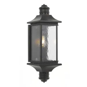 Telbix Leeds 2 Light Exterior Wall Light IP44 (E27) Black by Telbix, a Outdoor Lighting for sale on Style Sourcebook