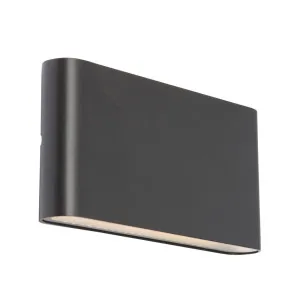 Cougar Napa Exterior LED Wall Light IP54 Black by Cougar, a LED Lighting for sale on Style Sourcebook