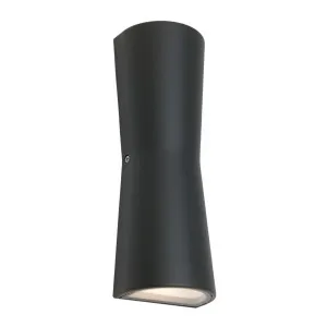 Cougar Graz Up/Down LED Exterior Pillar Light IP54 Charcoal by Cougar, a Outdoor Lighting for sale on Style Sourcebook