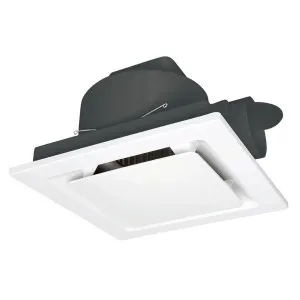 Large Sarico II DIY Square Exhaust Fan   Flex And Plug White by Brilliant, a Exhaust Fans for sale on Style Sourcebook