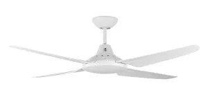 Mercator Clare 54" Indoor/Outdoor ABS Ceiling Fan White by Mercator, a Ceiling Fans for sale on Style Sourcebook