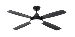 Mercator 54" Nemoi ABS Indoor/Outdoor DC Ceiling Fan With Dimmable CCT LED Light Black by Mercator, a Ceiling Fans for sale on Style Sourcebook