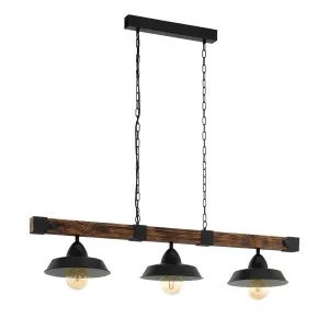 Eglo Oldbury Rustic Pendant Light 3 Light by Eglo, a Pendant Lighting for sale on Style Sourcebook