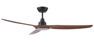 Ventair Skyfan 60" (1500mm) DC Ceiling Fan with 20W Tri Colour LED Light and Remote Teak by Ventair, a Ceiling Fans for sale on Style Sourcebook