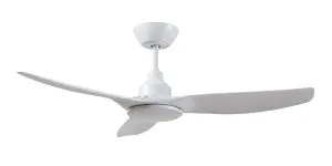 Ventair Skyfan 48" (1200mm) DC Ceiling Fan with 20W Tri Colour LED Light Smart WiFi Control and Remote White by Ventair, a Ceiling Fans for sale on Style Sourcebook