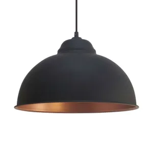 Eglo Truro 2 Steel Pendant Light Copper Steel by Eglo, a Pendant Lighting for sale on Style Sourcebook