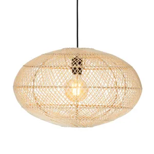 Mercator Westlakes Rattan Pendant Light (E27) Natural by Mercator, a Pendant Lighting for sale on Style Sourcebook