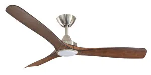 ThreeSixty 52" Spitfire DC Ceiling Fan with Brushed Nickel Motor and 18W CCT LED Light Koa Blades by ThreeSixty, a Ceiling Fans for sale on Style Sourcebook