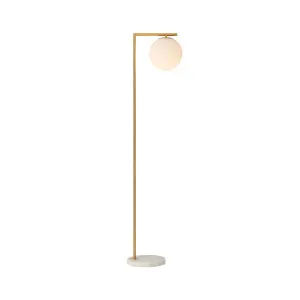 Mayfield Remi Floor Lamp (E27) Antique Brass by Mayfield, a Floor Lamps for sale on Style Sourcebook