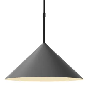 Mercator Cono Conical Pendant (E27) Black by Mercator, a Pendant Lighting for sale on Style Sourcebook