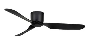 Brilliant Preston 48" Hugger Ceiling Fan & Remote Black by Brilliant, a Ceiling Fans for sale on Style Sourcebook