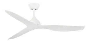 Fanco Eco Style 60" DC Indoor/Outdoor Ceiling Fan with Remote White by Fanco, a Ceiling Fans for sale on Style Sourcebook