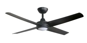 ThreeSixty Ambience 48" DC Ceiling Fan with 8W Uplight and 17W CCT Light and Remote Black by ThreeSixty, a Ceiling Fans for sale on Style Sourcebook