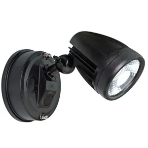 Telbix Illume 1 Light Exterior Security Spotlight IP44 Black by Telbix, a Spotlights for sale on Style Sourcebook