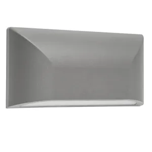 Telbix Bloc 5W Exterior LED CCT Wall Light IP65 Silver by Telbix, a Outdoor Lighting for sale on Style Sourcebook