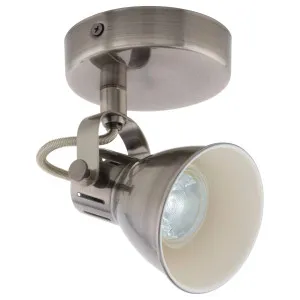 Eglo Seras 1 Light Cool White LED Spot Light Antique Bronze by Eglo, a Spotlights for sale on Style Sourcebook