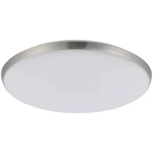 Eglo Ollie 2 Satin Nickel CCT LED Oyster Light 400mm by Eglo, a LED Lighting for sale on Style Sourcebook