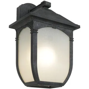 Cougar Tristan 1 Light Greystone Exterior Wall Light Large by Cougar, a Outdoor Lighting for sale on Style Sourcebook