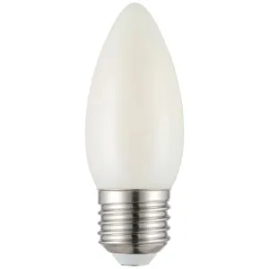 Eglo 4W E27 Dimmable LED Candle Frosted Globe Cool White by Eglo, a LED Lighting for sale on Style Sourcebook