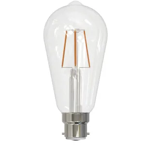 Eglo 5W B22 Dimmable LED Pear Clear Glass Globe Cool White by Eglo, a LED Lighting for sale on Style Sourcebook