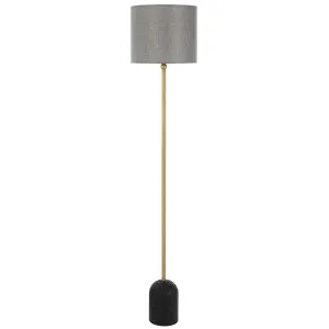 Telbix Livia Floor Lamp Black by Telbix, a Floor Lamps for sale on Style Sourcebook