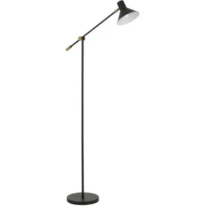 Telbix Olav Floor Lamp Black by Telbix, a Floor Lamps for sale on Style Sourcebook