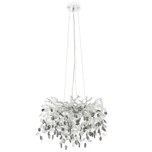 Telbix Molena 6 Light Pendant Light Chrome by Telbix, a Chandeliers for sale on Style Sourcebook