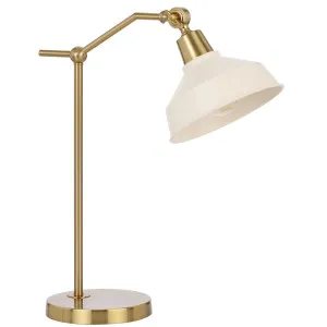 Telbix Kylan 20 Table Lamp Antique Gold by Telbix, a Table & Bedside Lamps for sale on Style Sourcebook