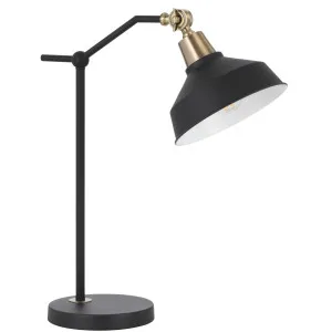 Telbix Kylan 20 Table Lamp Black by Telbix, a Table & Bedside Lamps for sale on Style Sourcebook