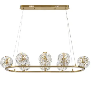 Telbix Catania 8 Light Pendant Light Antique Gold by Telbix, a Chandeliers for sale on Style Sourcebook