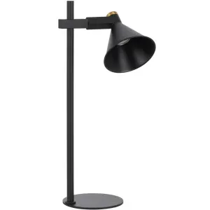 Telbix Rosner Table Lamp Black by Telbix, a Table & Bedside Lamps for sale on Style Sourcebook