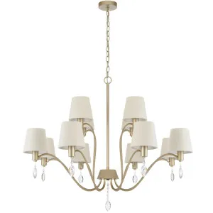 Telbix Malvern 12 Light Pendant Light Antique Silver by Telbix, a Chandeliers for sale on Style Sourcebook