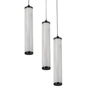 Calibo Charm 3 Light Cluster LED Pendant Light Black by Calibo, a Pendant Lighting for sale on Style Sourcebook