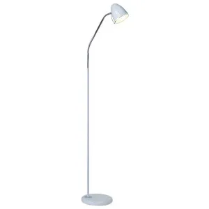 Sara Metal Floor Lamp White by Mercator, a Lighting for sale on Style Sourcebook