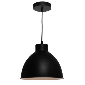 Dome 1 Light Pendant Light Black by Cougar, a Pendant Lighting for sale on Style Sourcebook