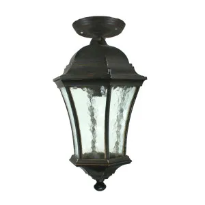 Lode Strand Antique Bronze Under Eave Light IP44 Small by Lode International, a Outdoor Lighting for sale on Style Sourcebook