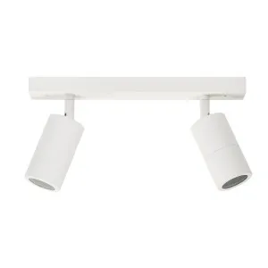 White Tivah LED GU10 Bar Light 2 Light Tri-Colour by Havit, a Outdoor Lighting for sale on Style Sourcebook