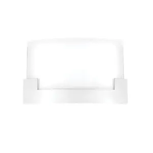 Telbix Solita Rectangular Frosted Glass 12W CCT LED Wall Light White by Telbix, a LED Lighting for sale on Style Sourcebook